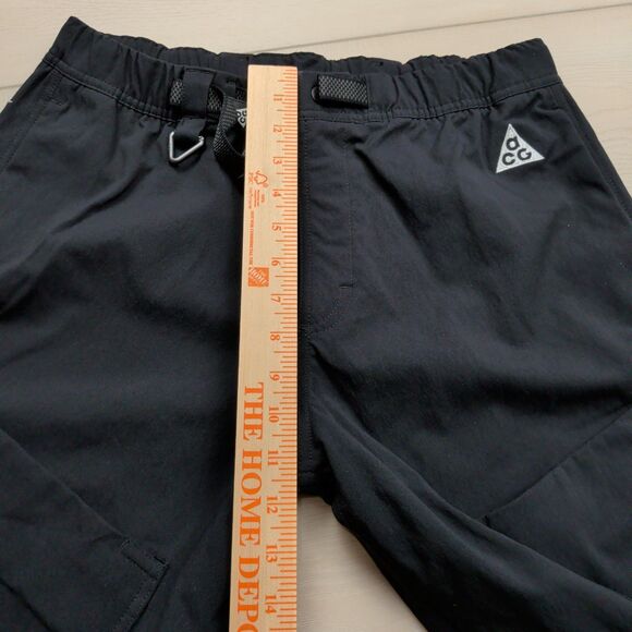Nike ACG Mid Rise Hiking Pants Women's Medium Black Cargo Belted FD5211-247 EUC - Picture 11 of 15